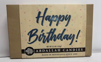 Abdallah Candies 5.5 oz Greeting card box of chocolates Asstd