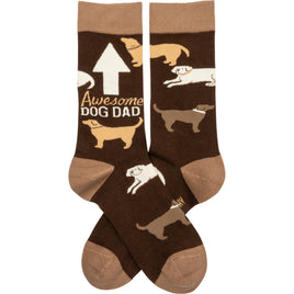 Awesome Dog Dad Socks