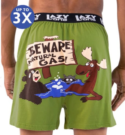 Beware of Natural Gas Lazy One Boxer Short
