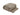 Chunky Ribbed Knit Throw Mushroom Color 50 inches x 60 inches 