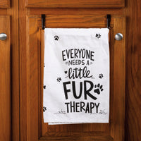 Kitchen Towel - Everyone needs a little FUR therapy