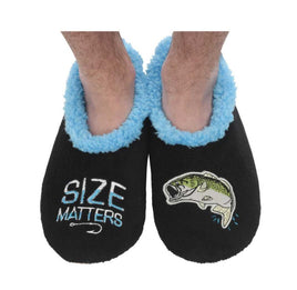 Mens Fishing Size Matters Slippers