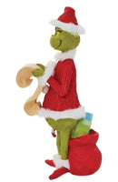 Grinch Checking his list Enesco 2022 Side View