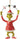 Dr. Seuss' The Grinch Juggling Light Bulb Ornaments in santa suit by Jim Shore for Enesco