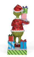 Grinch Holding Presents 8 inch Figurine by Jim Shore