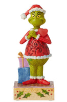 Grinch with Large Red Heart 7 inch