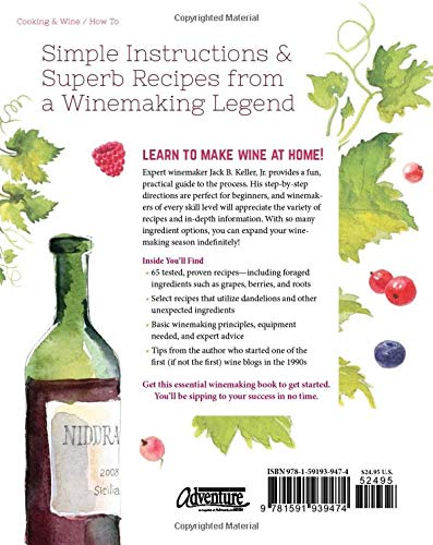 Home Winemaking: The Simple Way to make Delicious Wine by Jack Keller
