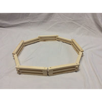 Handcrafted Wooden Toy Folding Fence