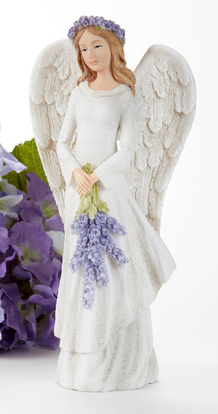 Lavender Spray Angel 12.5"
