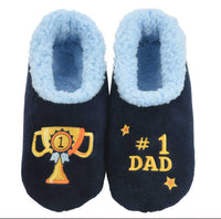 Dad #1 Slippers from Snoozies