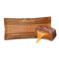 Abdallah Candies Chocolate covered caramel with soft creamy caramel covered in milk chocolate .6 oz piece