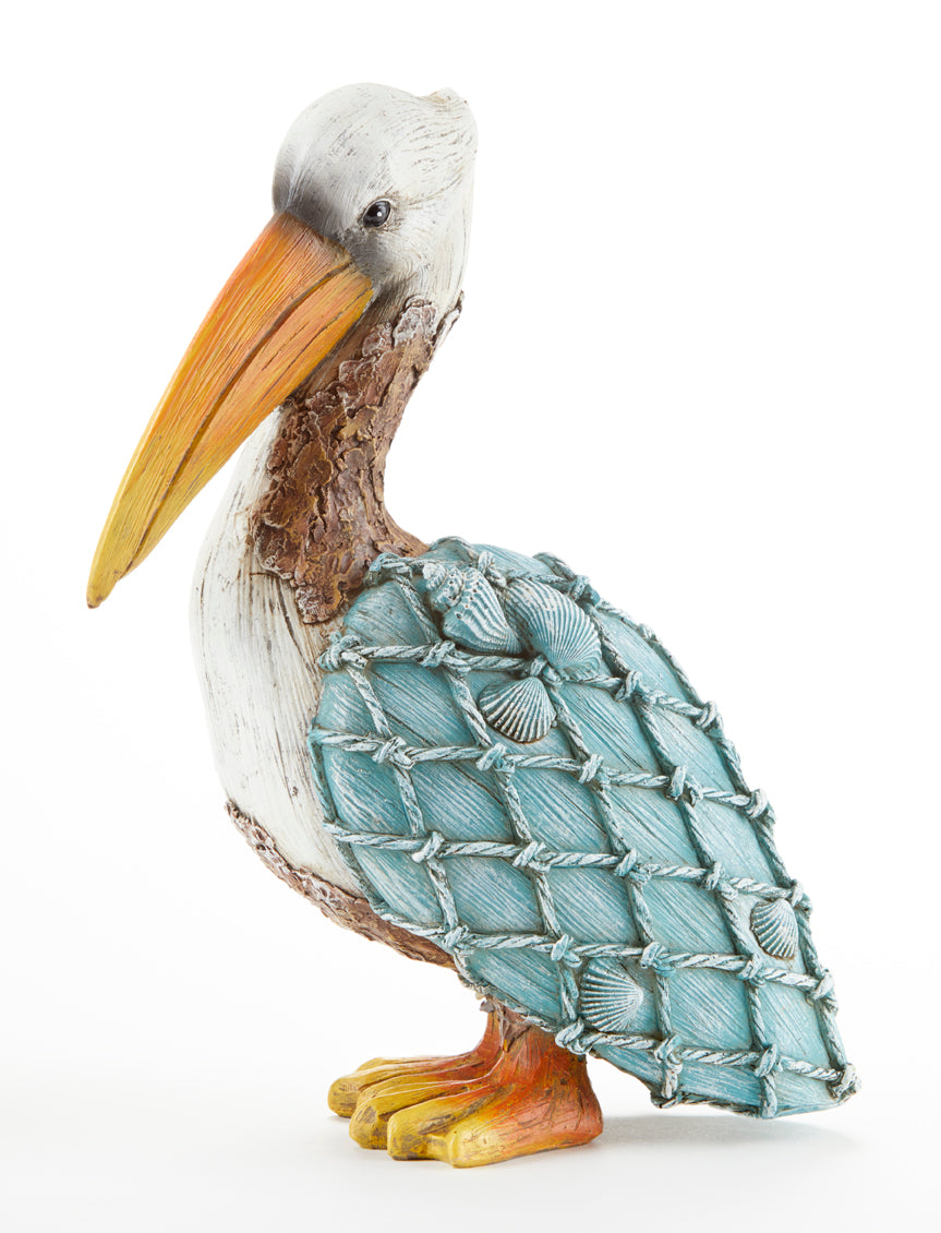 Pelican 10" Resin Figurine
