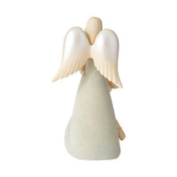 Foundations New Baby Angel by Enesco back view