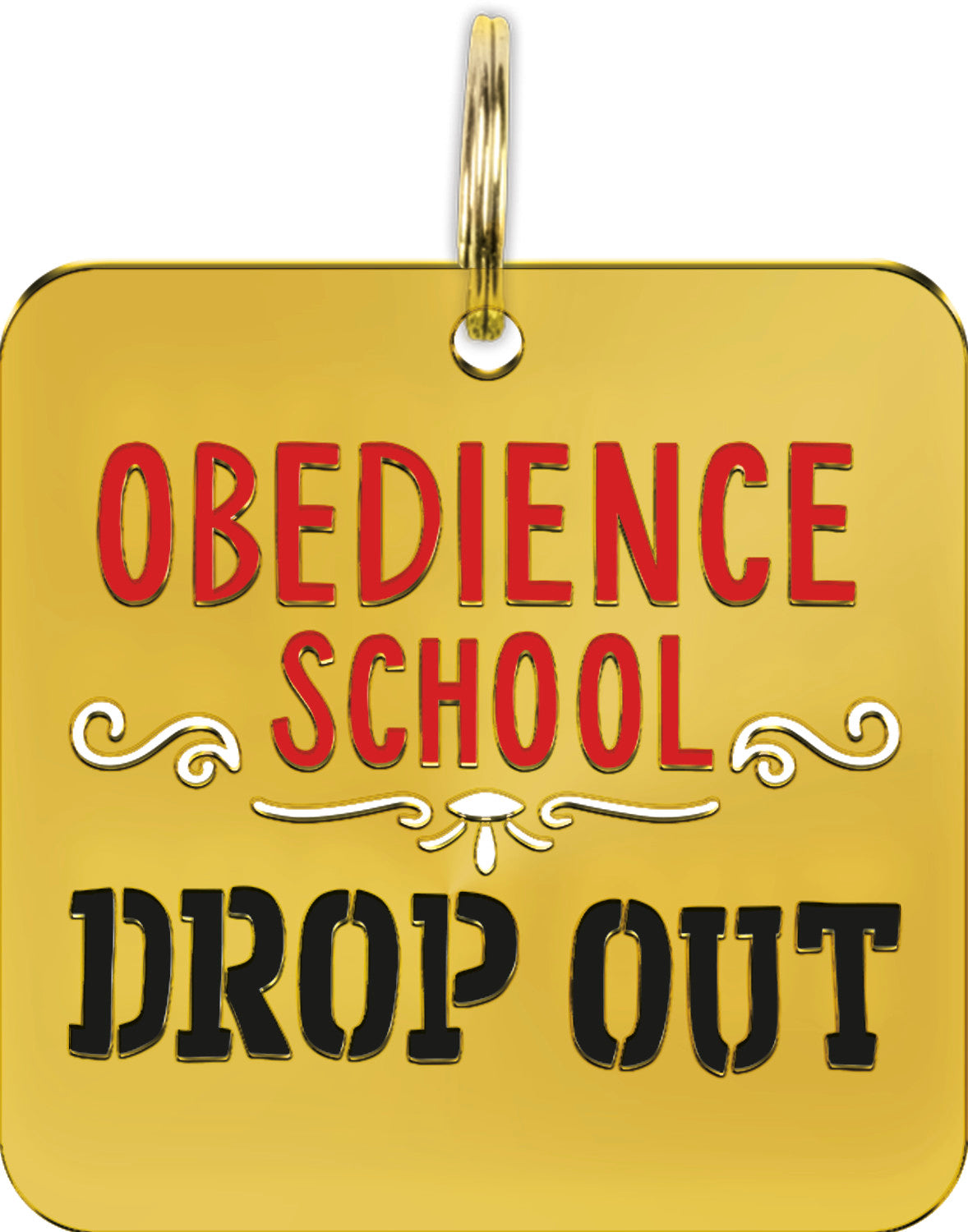 Collar Charm - Obedience School Drop Out