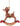 Rudolph Rocking Horse hanging Merry Christmas ornament by Jim Shore for the Enesco Rudolph Traditions collection