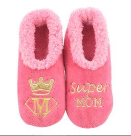 Super Mom Slippers from Snoozies, Anti slip Mothers Day Moccasin
