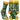 Green and Yellow crew socks with 'Just Say No to Bullshit' sentiment, featuring a black and white long-horned cow and daisy design.