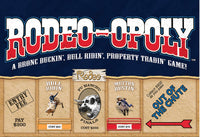 Rodeo Opoly - A bronc buckin', bull ridin', property tradin' game. 