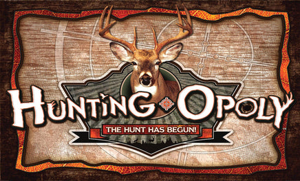 Hunting Opoly, the hunt has begun. Funny gift for hunters.