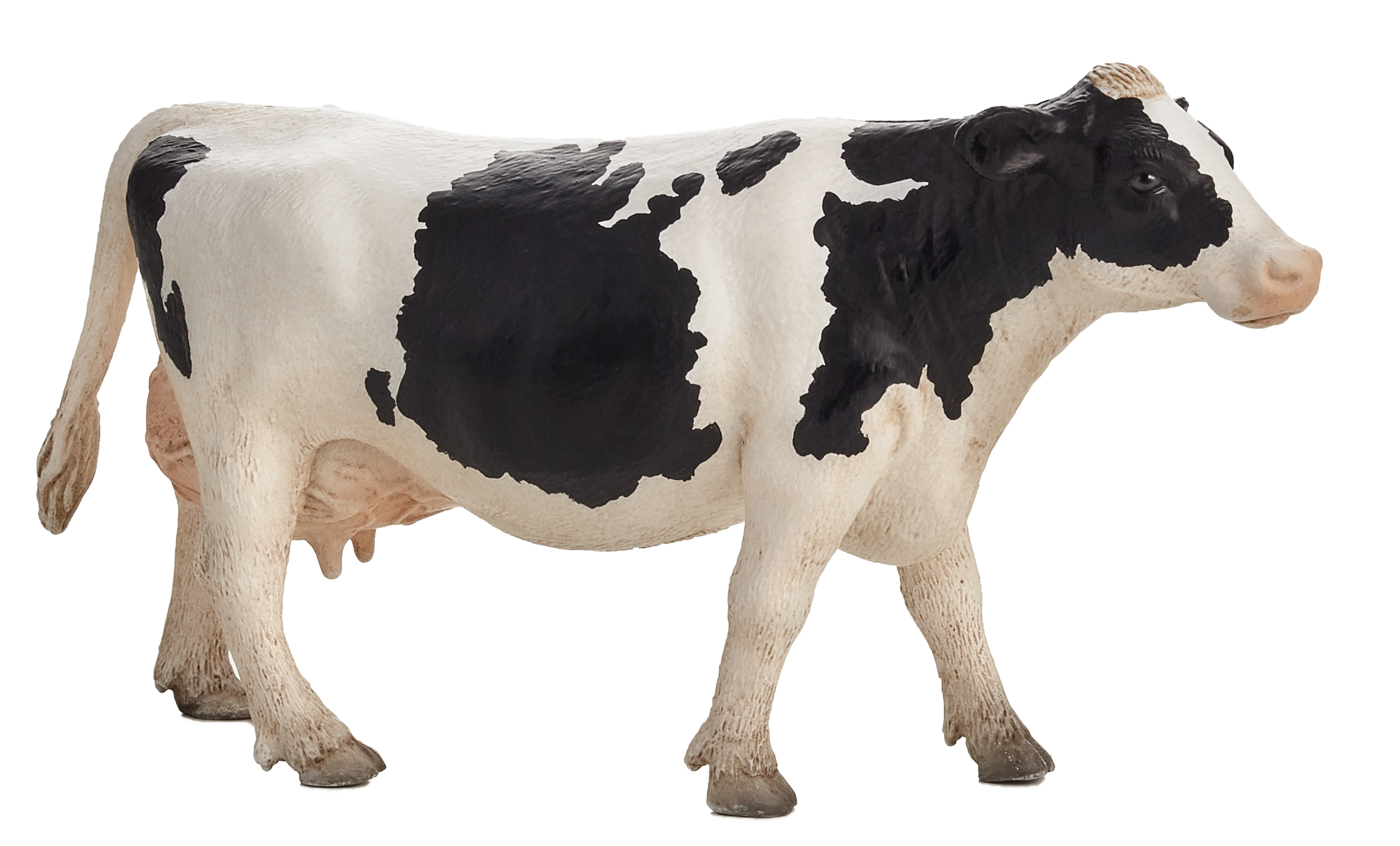 MOJO Toy Black and White Holstein Cow Farm Animal