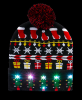 Light Up Christmas Stocking Cap