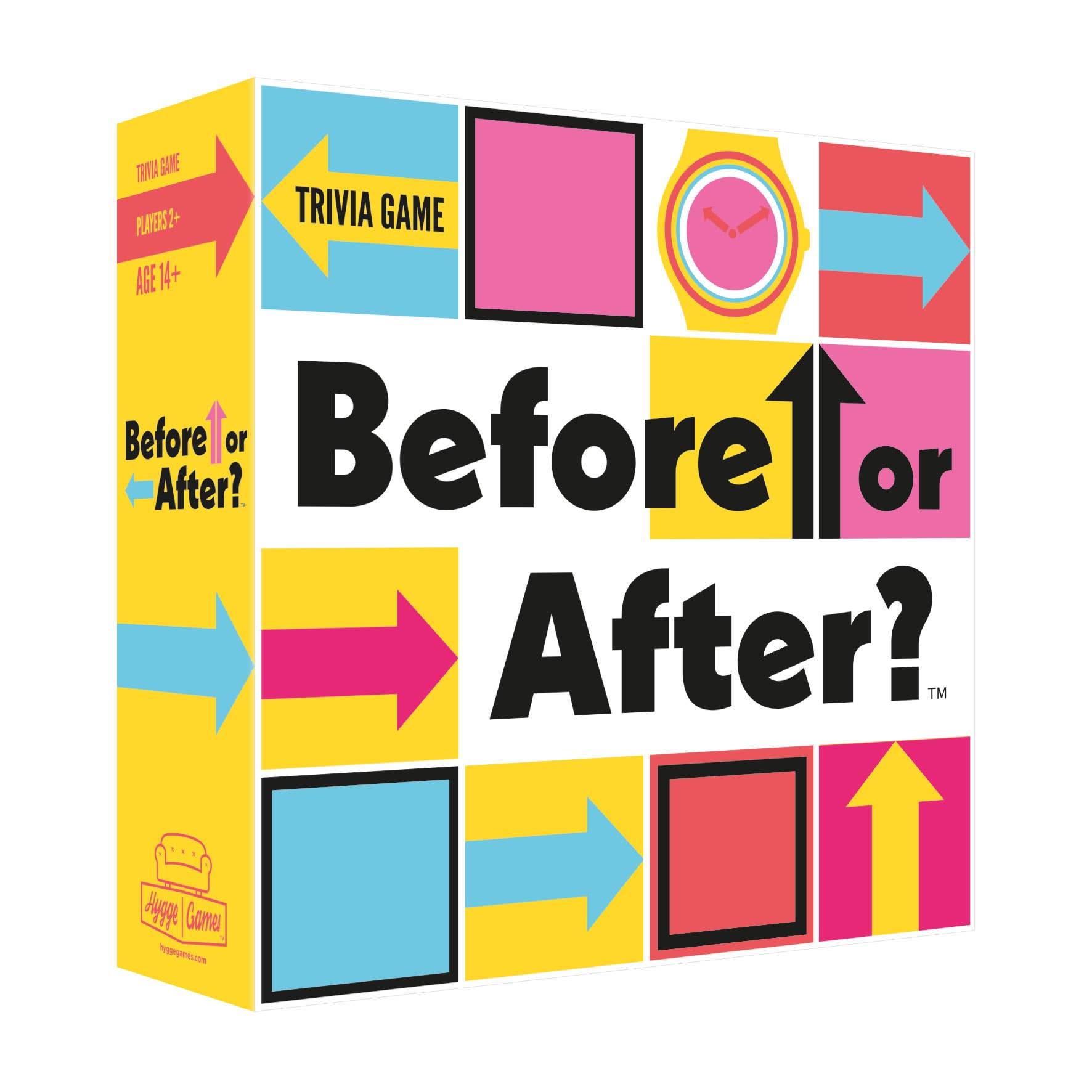 Before or After Trivia Game from Hyggee Games Ages 14+