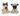 SA The Heritage Collection Mini Plush Dogs Assorted 5"