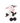 SA Plush Black and White Ribbles the Cow