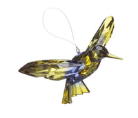 Hummingbird - two toned hanging ornament assorted colors