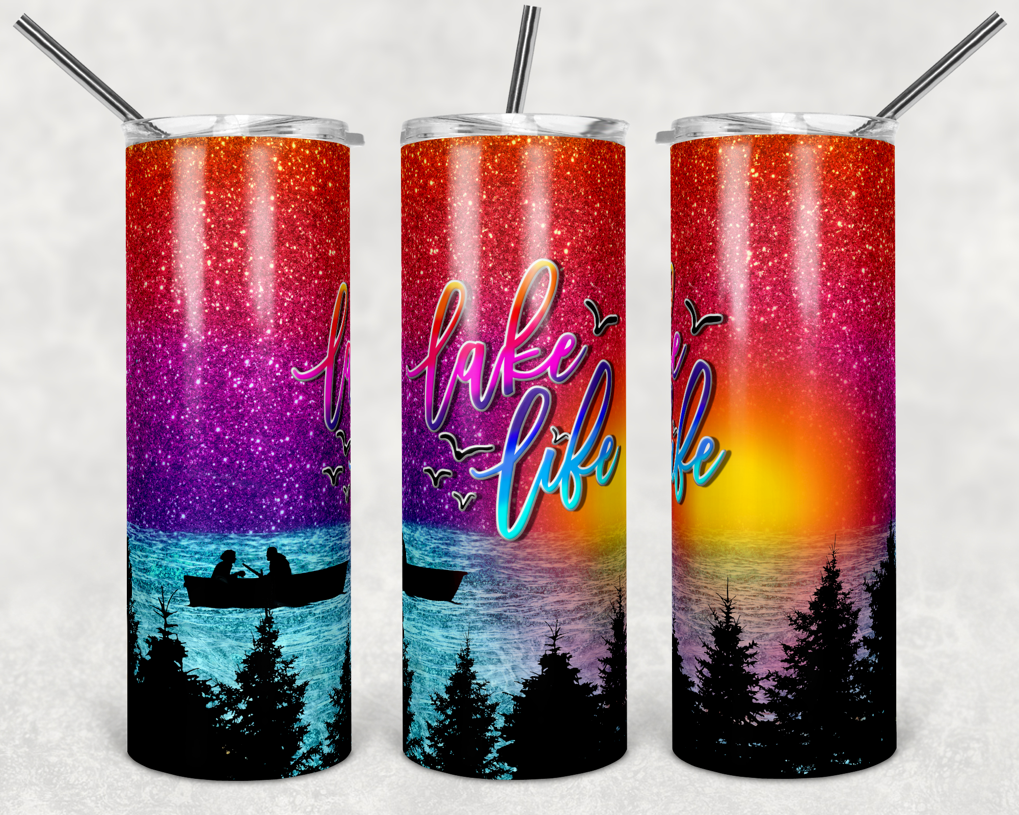 Lake Life Essentials: The Lake Rules Stainless Steel Tumbler