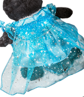 FFCC Clothes - 16" Blue "snow" Princess gown