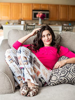 Lounge Pants - Check Meowt PJ Pants