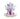 Pink and Purple 16" Plush Unicorn with wings and glitter stars